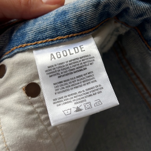 Agolde 90’s Pinch Waist Bermuda Shorts - Picture 5 of 5